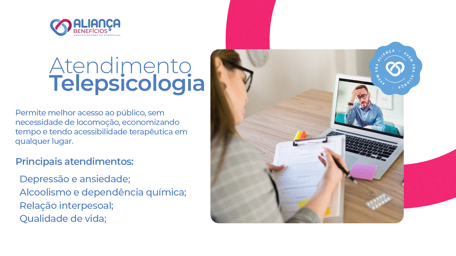 Telepsicologia com atendimento online para cuidar da saúde emocional